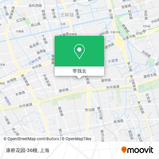 康桥花园-36幢地图