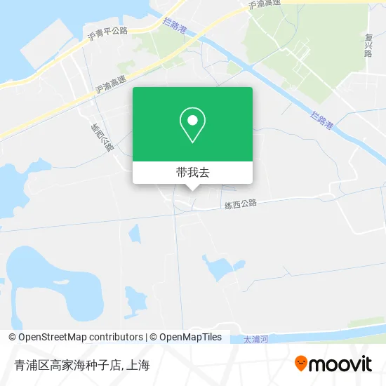 青浦区高家海种子店地图