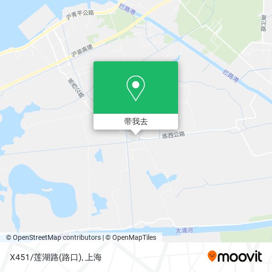 X451/莲湖路(路口)地图
