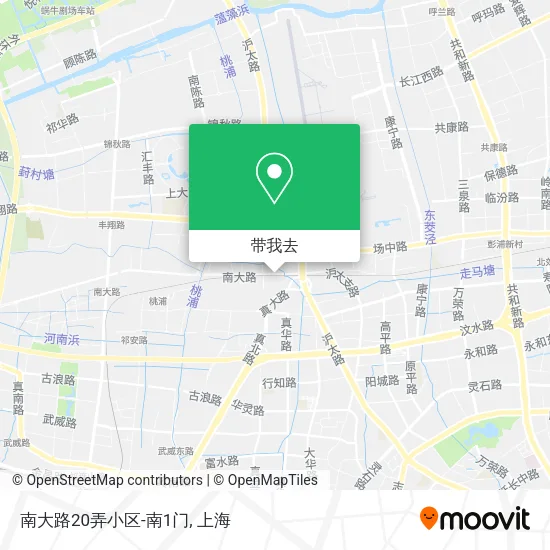 南大路20弄小区-南1门地图