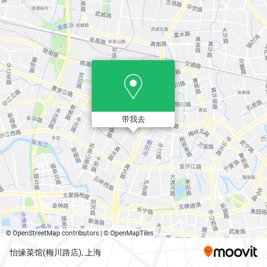 怡缘菜馆(梅川路店)地图