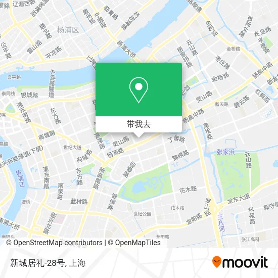 新城居礼-28号地图