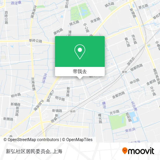 新弘社区居民委员会地图