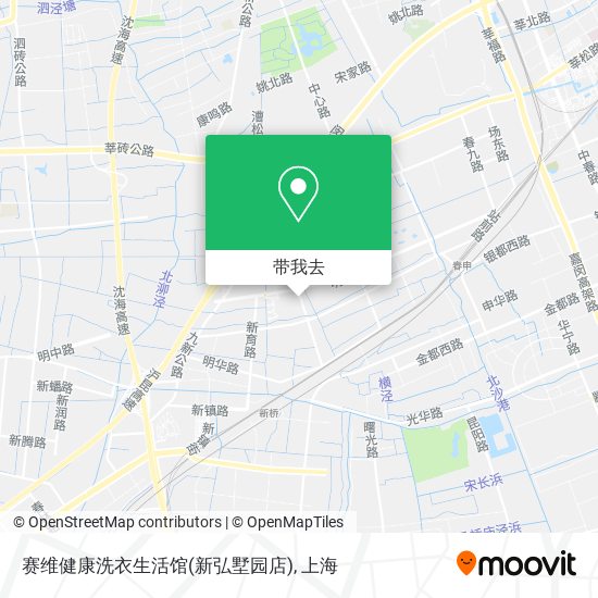 赛维健康洗衣生活馆(新弘墅园店)地图