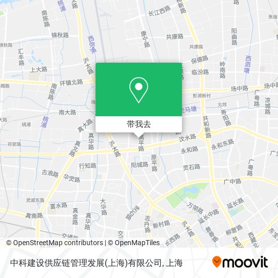 中科建设供应链管理发展(上海)有限公司地图