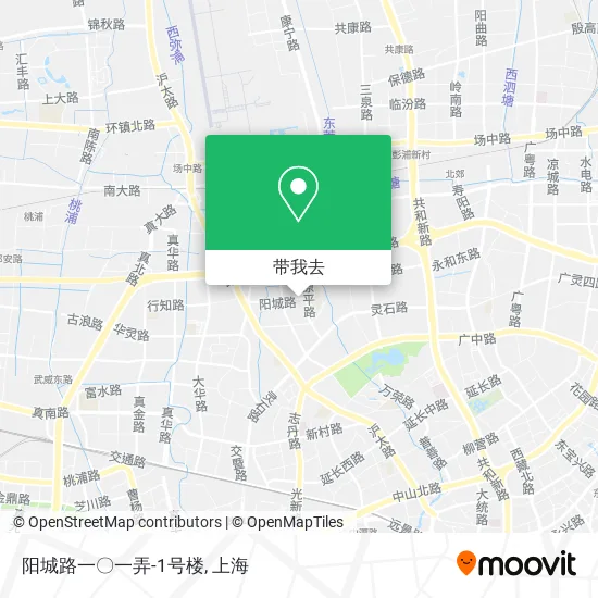阳城路一〇一弄-1号楼地图