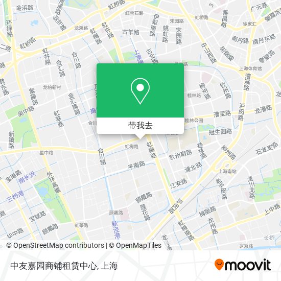 中友嘉园商铺租赁中心地图