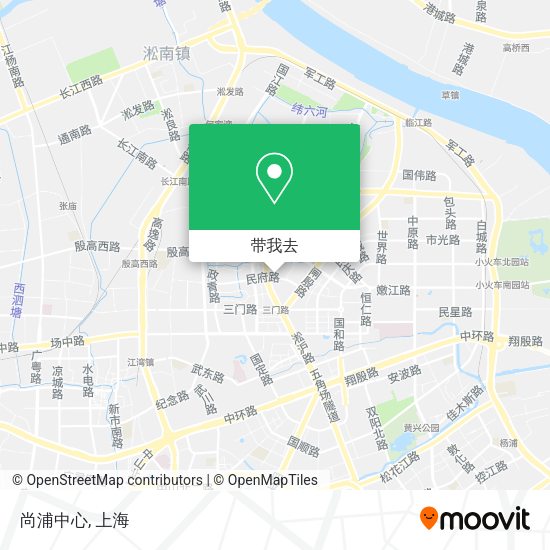尚浦中心地图