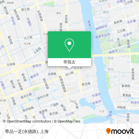 尊品一足(永德路)地图