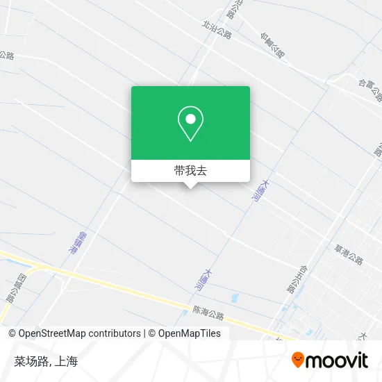 菜场路地图