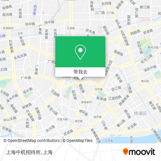 上海中机招待所地图