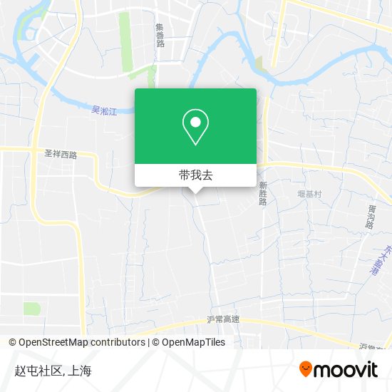 赵屯社区地图
