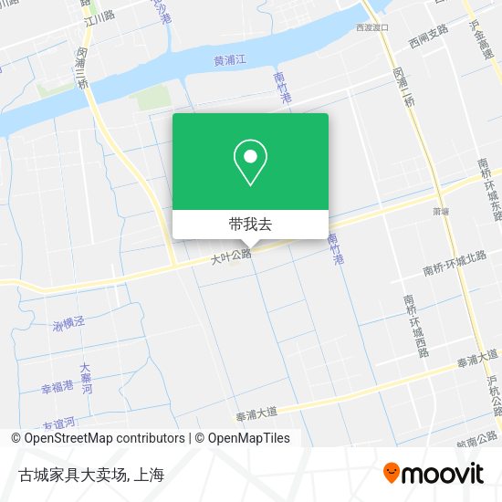 古城家具大卖场地图