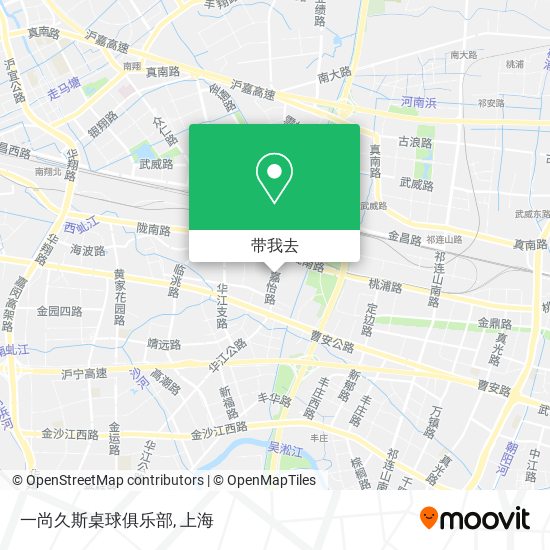 一尚久斯桌球俱乐部地图