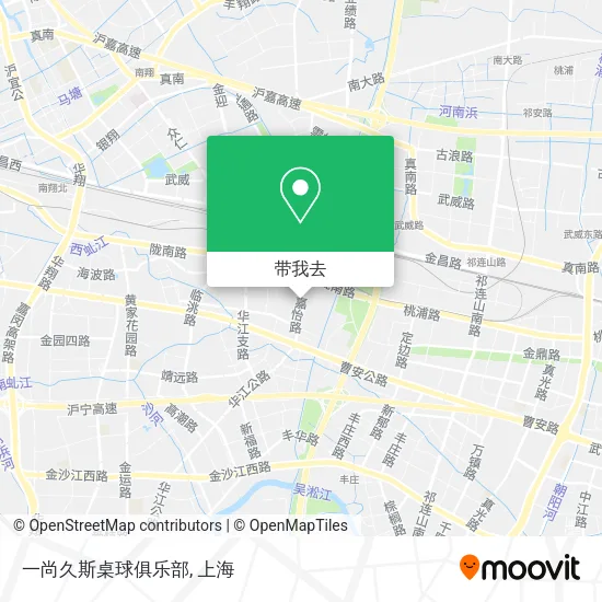 一尚久斯桌球俱乐部地图