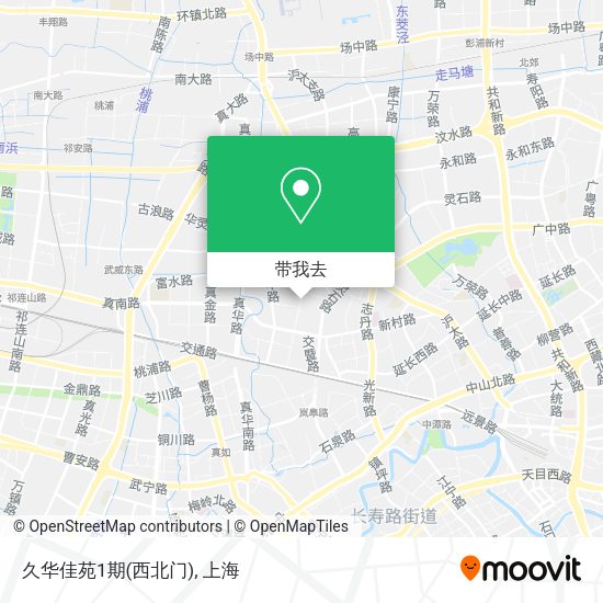 久华佳苑1期(西北门)地图