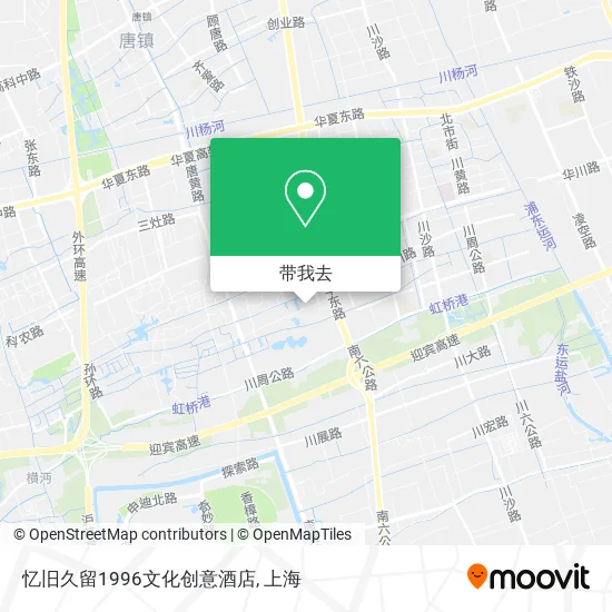 忆旧久留1996文化创意酒店地图