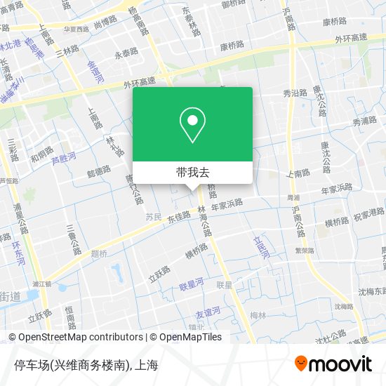 停车场(兴维商务楼南)地图