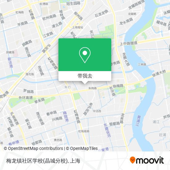 梅龙镇社区学校(晶城分校)地图