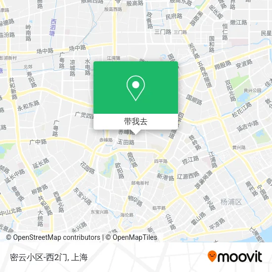密云小区-西2门地图