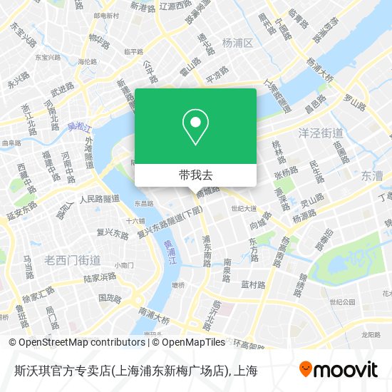 斯沃琪官方专卖店(上海浦东新梅广场店)地图