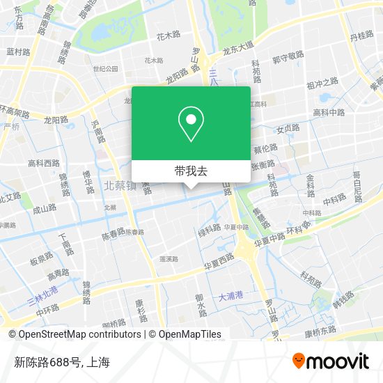 新陈路688号地图