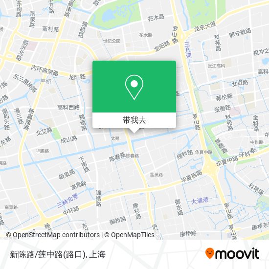 新陈路/莲中路(路口)地图