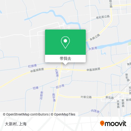 大新村地图