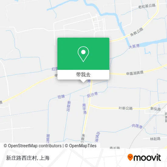 新庄路西庄村地图