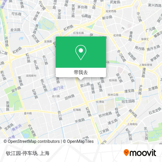 钦江园-停车场地图