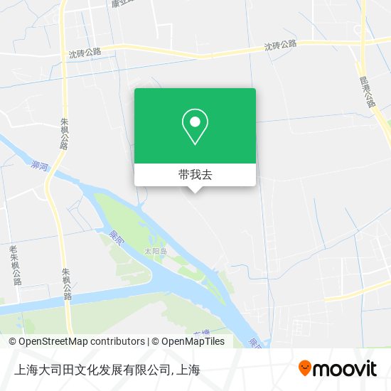 上海大司田文化发展有限公司地图