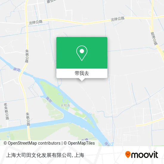 上海大司田文化发展有限公司地图