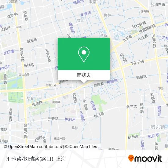 汇驰路/闵瑞路(路口)地图