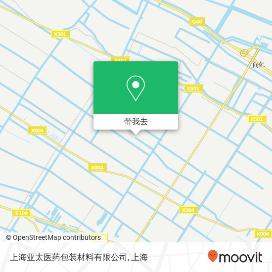 上海亚太医药包装材料有限公司地图