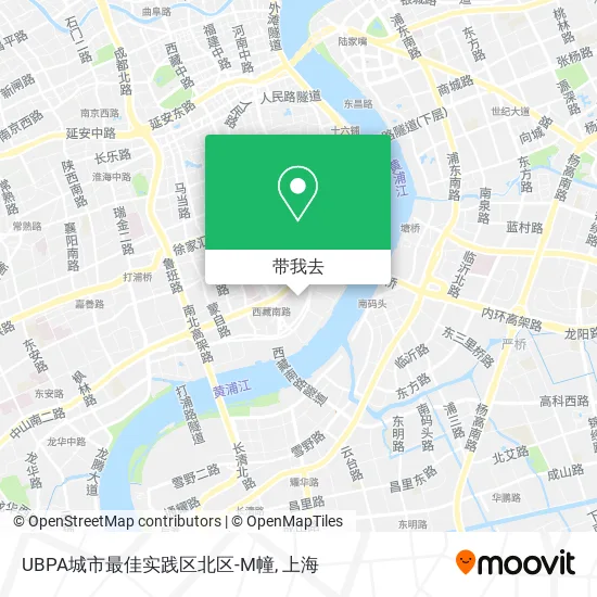 UBPA城市最佳实践区北区-M幢地图