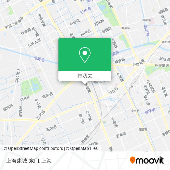 上海康城-东门地图