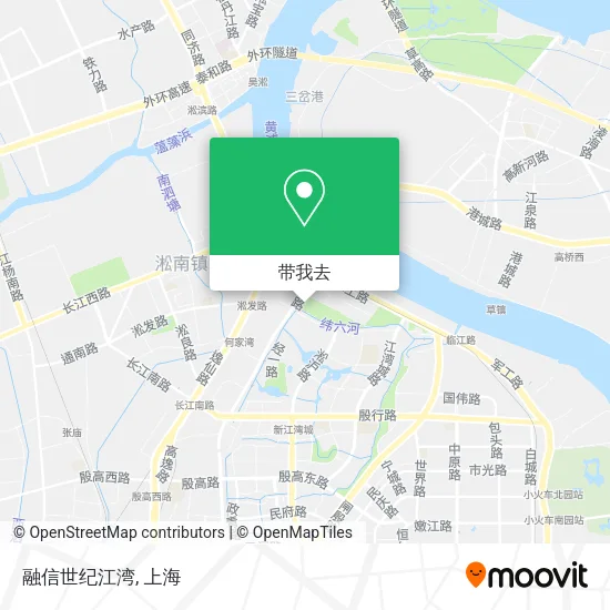 融信世纪江湾地图