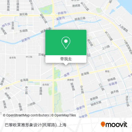 巴黎欧莱雅形象设计(民耀路)地图