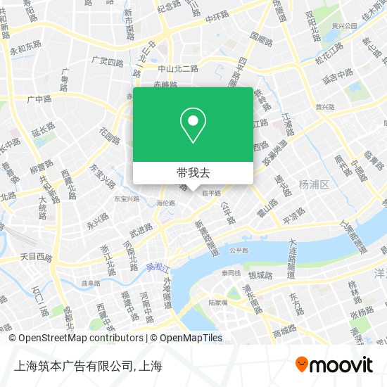 上海筑本广告有限公司地图