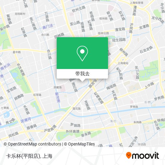 卡乐杯(平阳店)地图