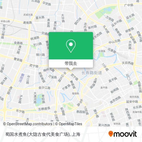 蜀国水煮鱼(大隐古食代美食广场)地图