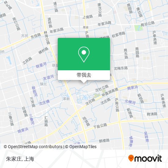 朱家庄地图