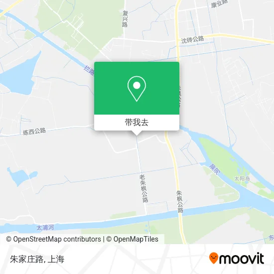 朱家庄路地图