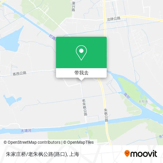 朱家庄桥/老朱枫公路(路口)地图