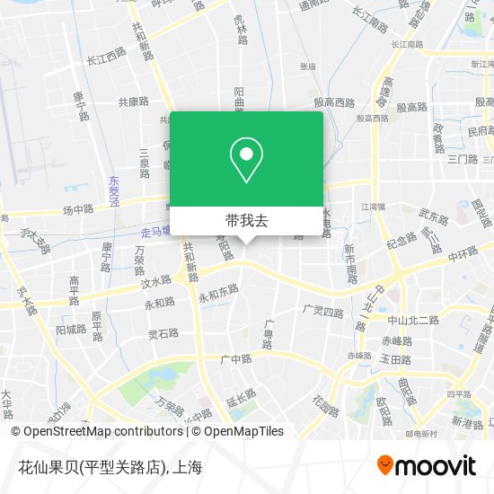 花仙果贝(平型关路店)地图
