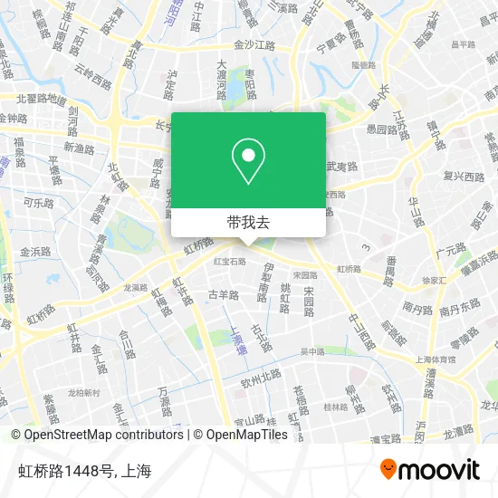虹桥路1448号地图