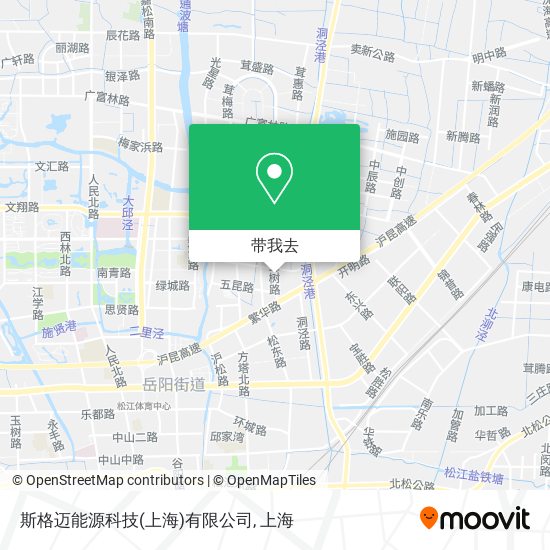 斯格迈能源科技(上海)有限公司地图