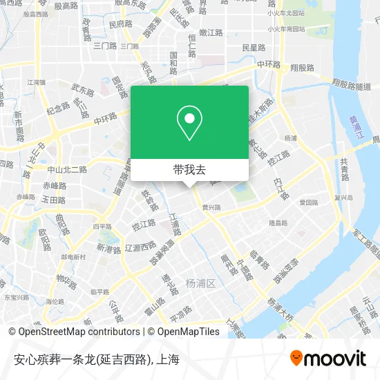 安心殡葬一条龙(延吉西路)地图