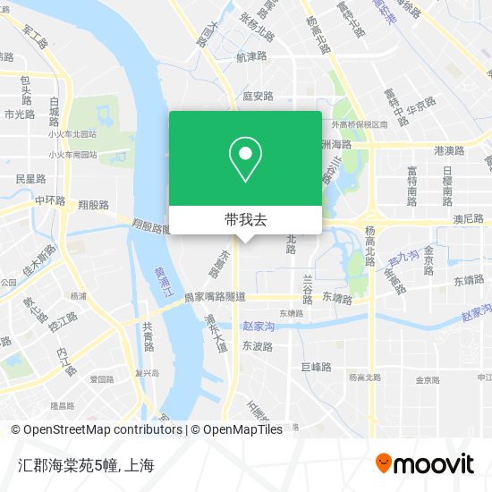 汇郡海棠苑5幢地图