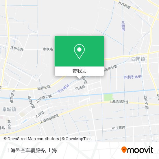 上海邑仝车辆服务地图